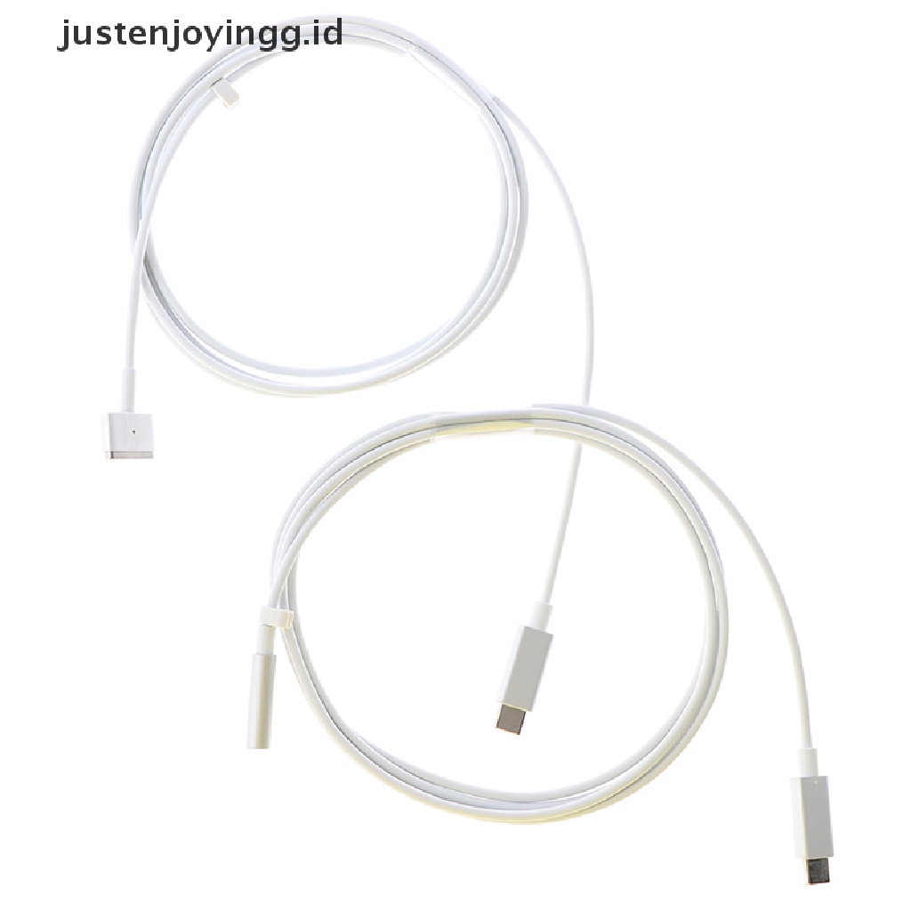 // justenjoyingg.id // USB Type-C Om Magnetische 1 2 T-Tip L-Tip Charger Kabel Voor for Mac Book Air ~