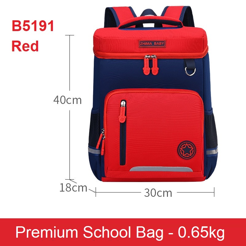 DRAB5191 Tas sekolah impor / Tas Ransel Sekolah / Tas punggung sekolah / Tas sekolah cowok.