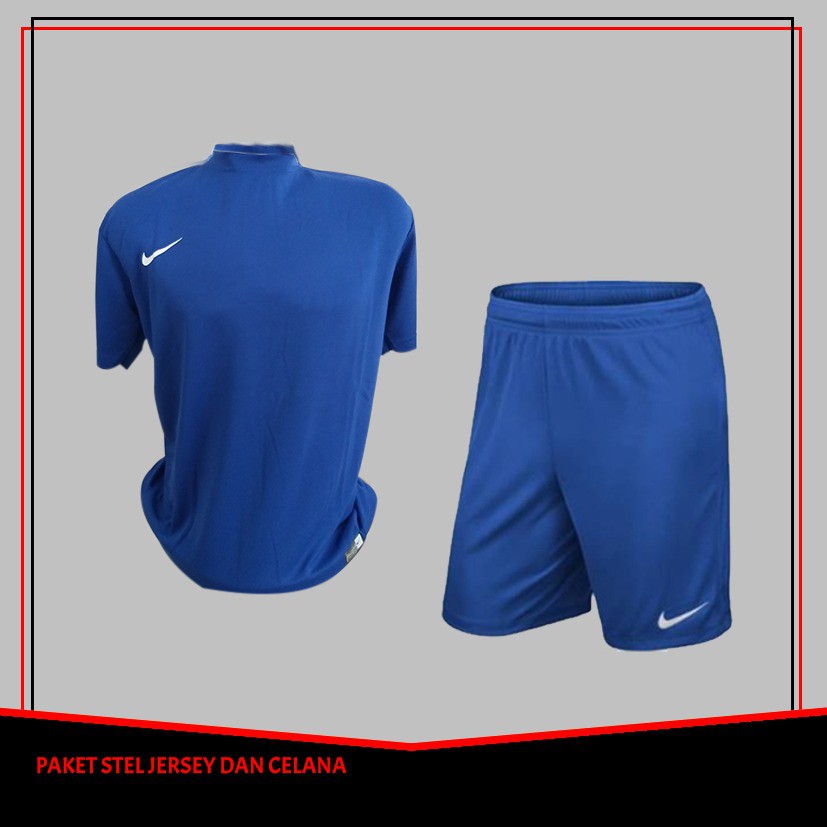 PAKET SETELAN JERSEY FUTSAL /BAJU BOLA &amp; CELANA PENDEK OLAH RAGA MURAH