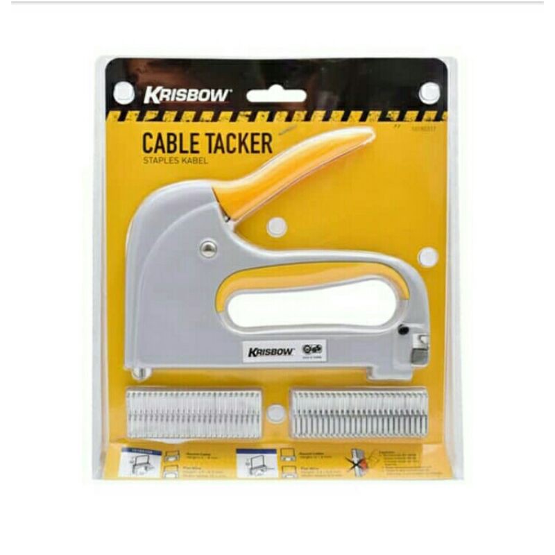 

Krisbow Stapler Cable Tacker/ Staples Kabel