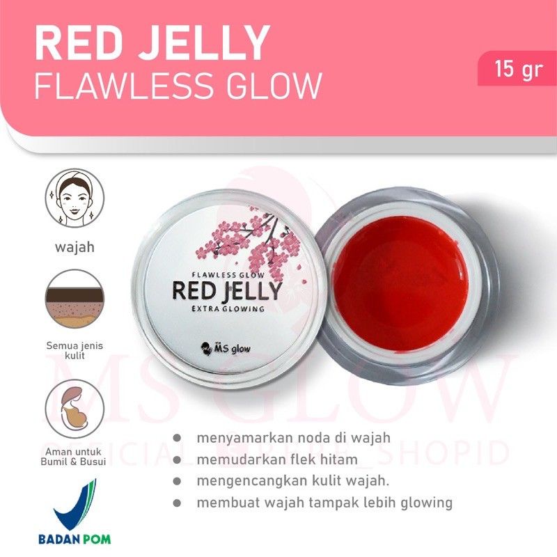 RED JELLY MS GLOW ORI