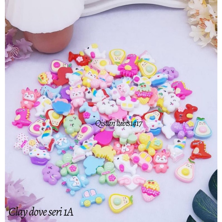 Clay dove seri 1A pilih motif