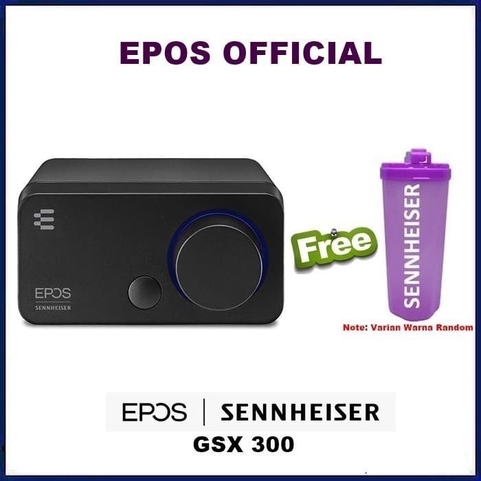 Epos Sennheiser GSX 300 External Sound Card Epos GSX300 - Hitam MURAH