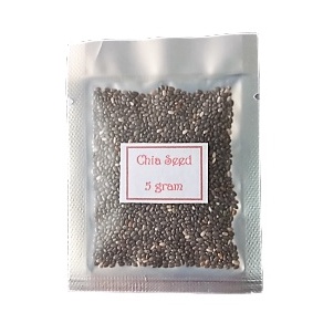 

Organic Chia Seed Mexico 5 gram bumbudapurbintang