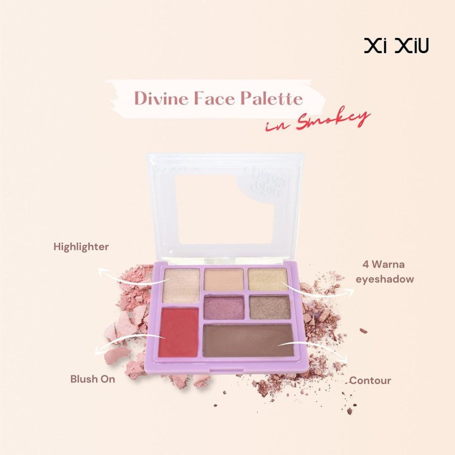 ★ BB ★ Xi Xiu Divine Face Palette - Eyeshadow Palette - XiXiu