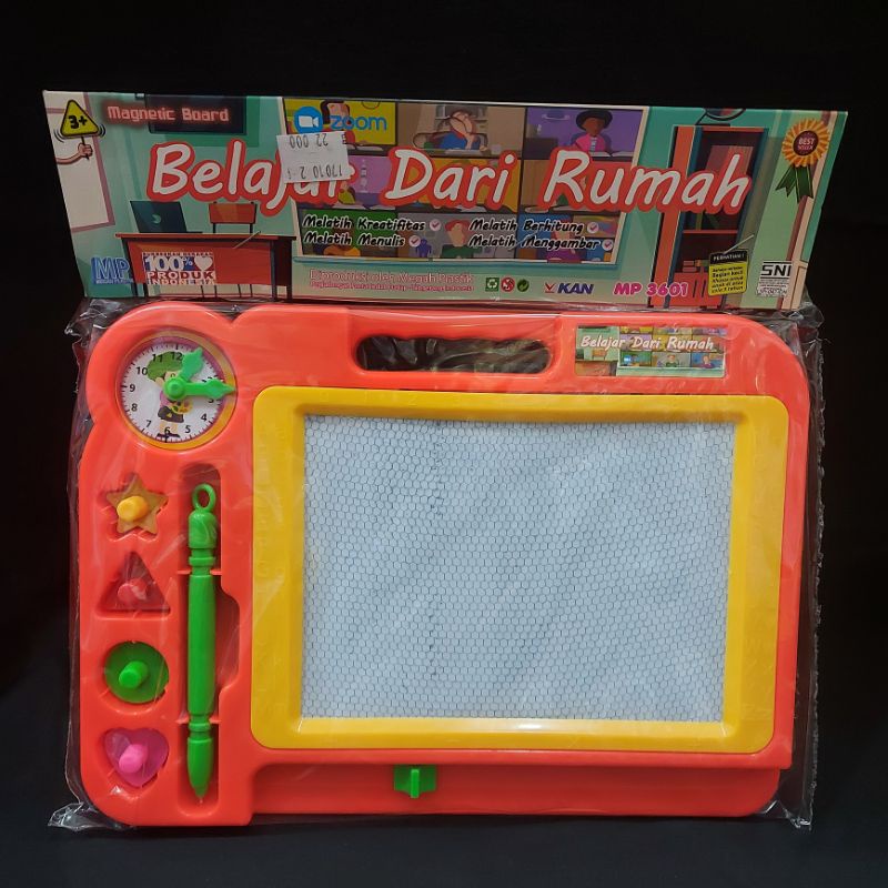 magnetic writing board, papan menggambar anak