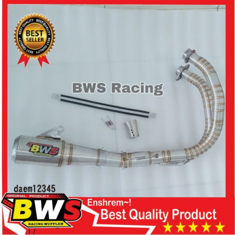 Knalpot racing Kawasaki ER 6 ER6 ER6N full stainless