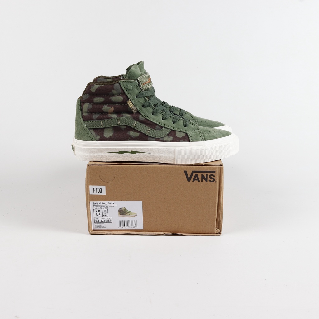 Vans Sk8 Hi Defcon Notchback Multicamo Jungle