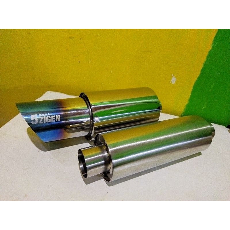 MUFFLER 5ZIGEN DAN RESONATOR RACING UNTUK ALL MOBIL BERBAHAN BAKAR BENSIN