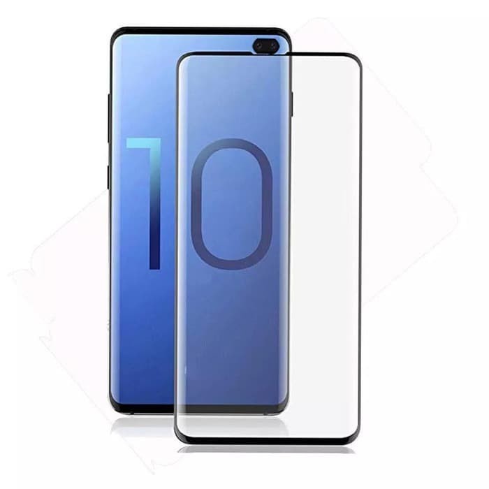 TEMPERED GLASS FULL LEM COVER HD SAMSUNG S10 - S10 PLUS -FULL COVERAGE