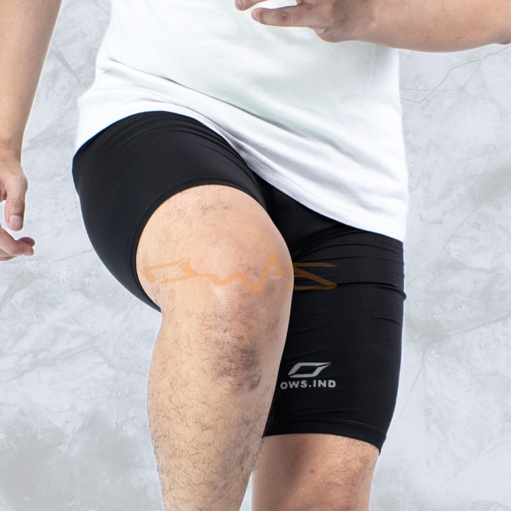 Baselayer Legging Olahraga Lembut Elastis Spandex