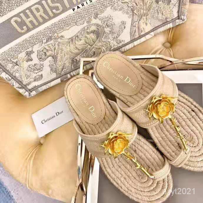 latest dior slippers