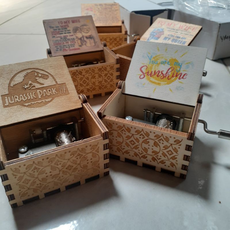 You Are My Sunshine Putih Kotak Musik Kado Anak Spesial