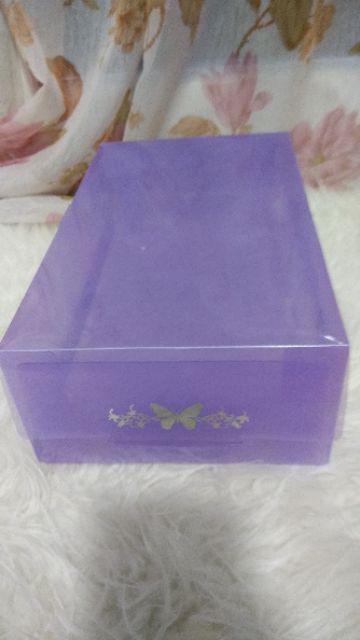 Kotak Sepatu Transparan Model Basic M