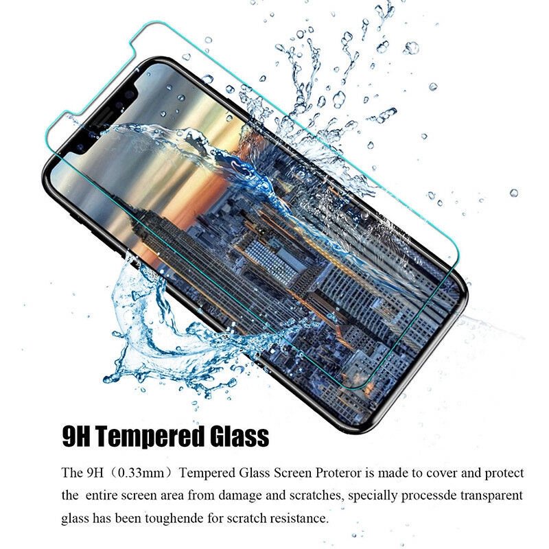 Pelindung Layar Tempered Glass Premium untuk iPhone X