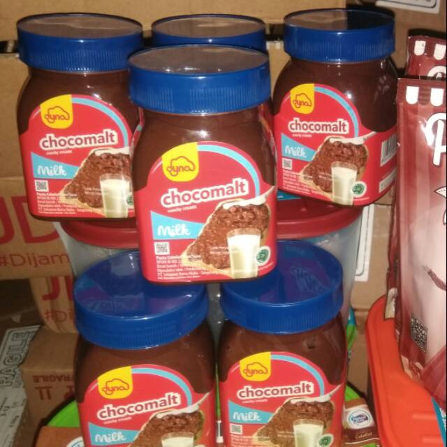 Dyna Chocomalt Chruncy Cream Milk 200g yummii