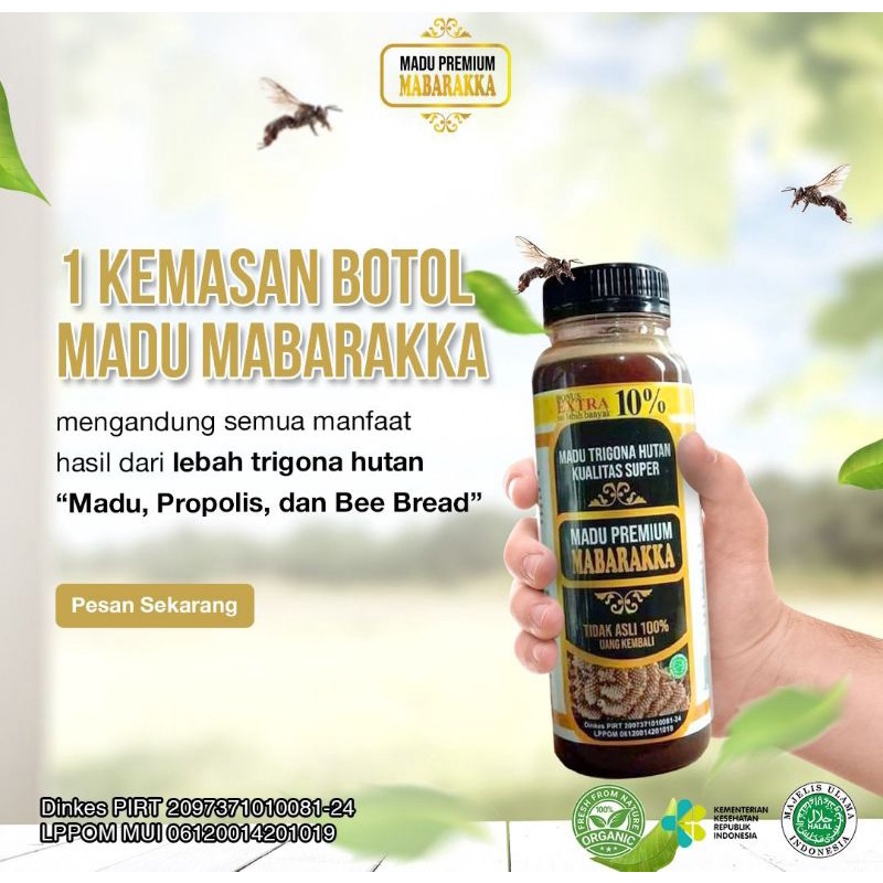

Madu Trigona Mabarakka Biroi