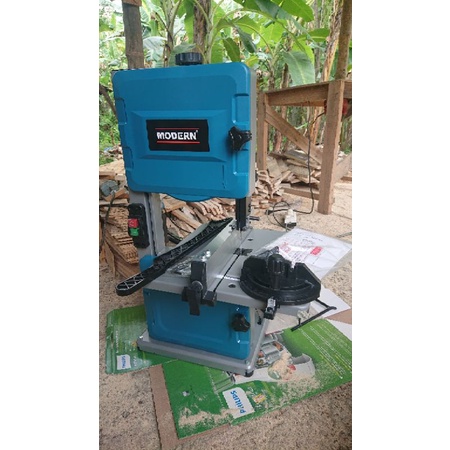 Gergaji Bandsaw 8 inch Modern Lengkap Bonus Mata Gergaji