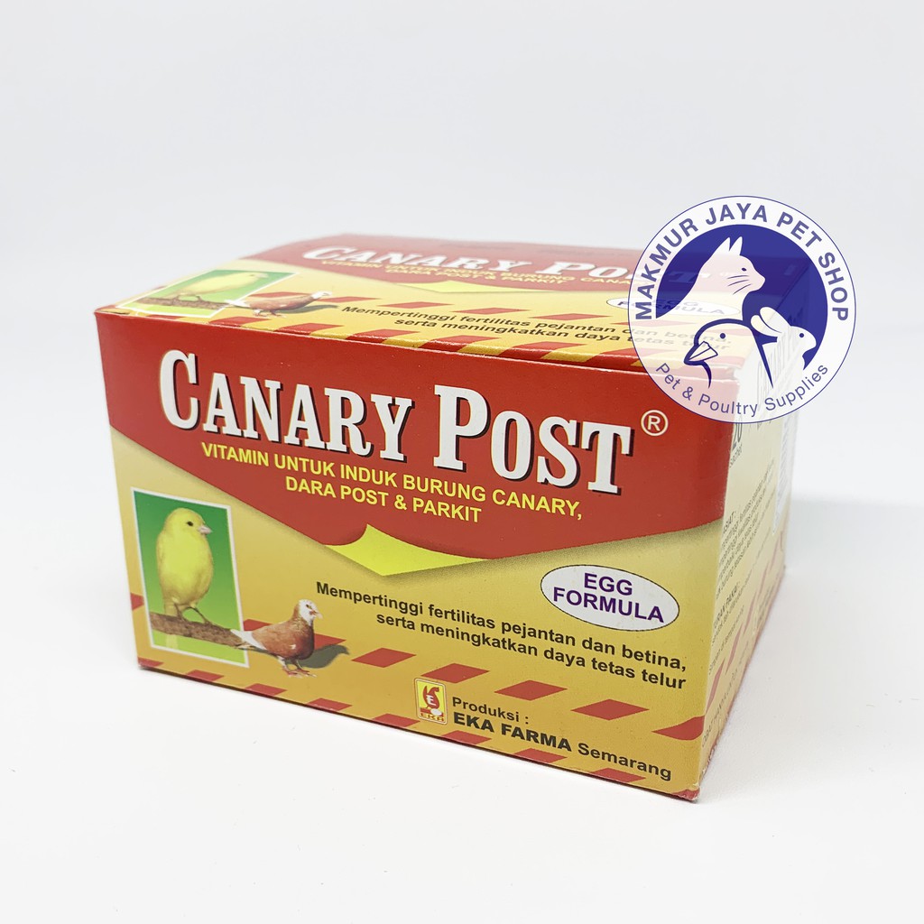 Canary Post Vitamin / Obat Fertilitas Burung Induk Eka Farma