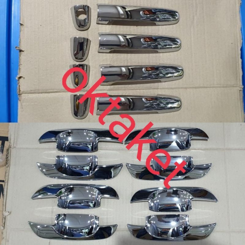 paket outer handle Innova lama Grand innova 2005-2015  hitam chrome