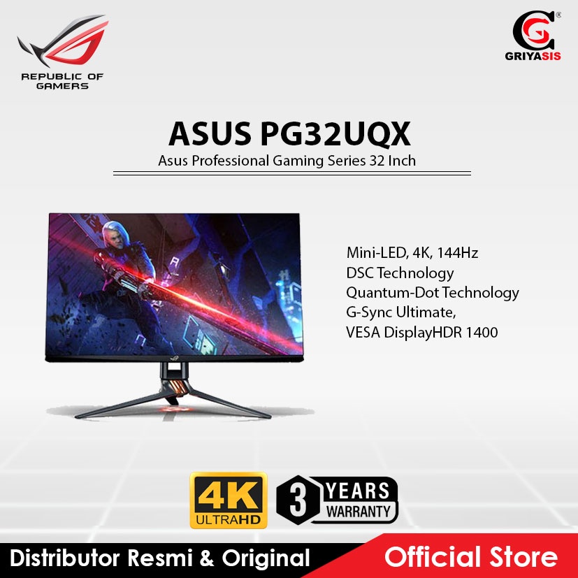 Monitor LED Asus Professional Gaming Series 32 Inch PG32UQX