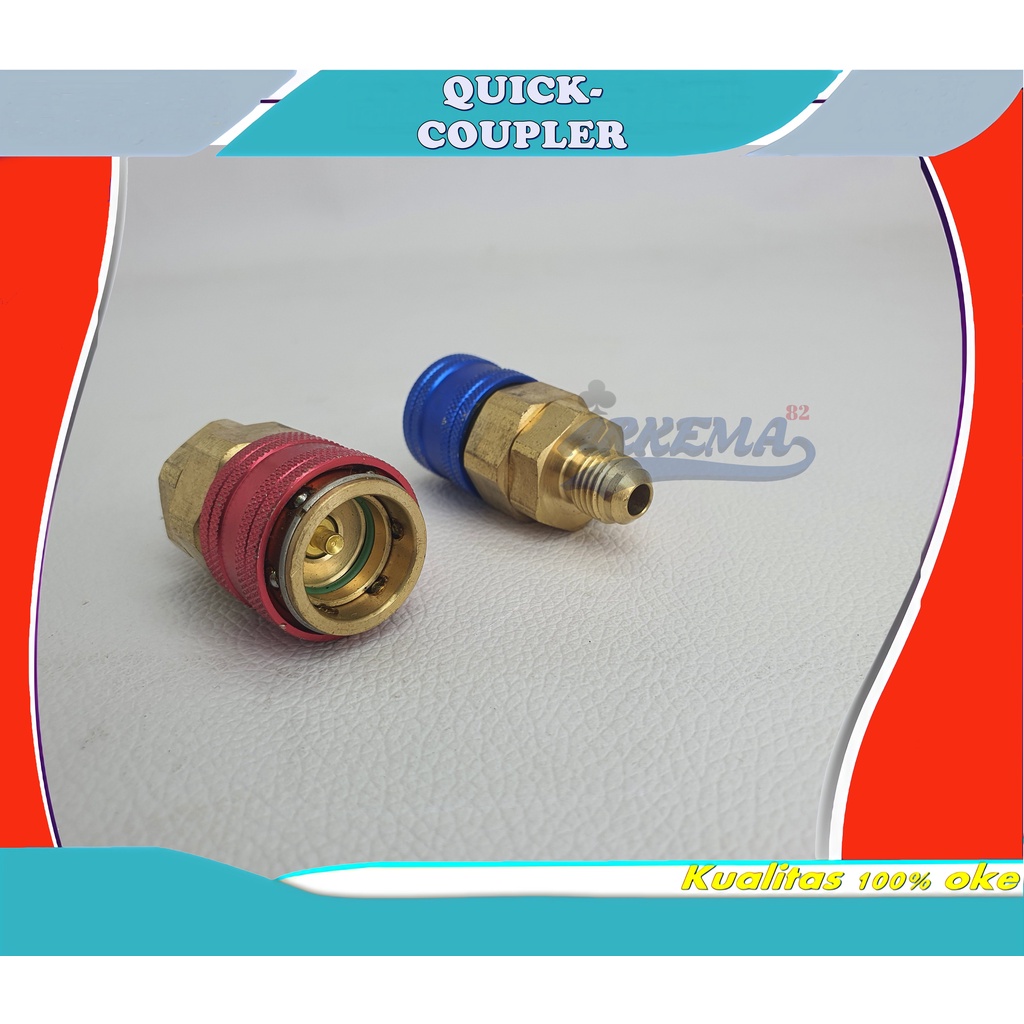 QUICK COUPLER | ADAPTER PENGISIAN FREON AC MOBIL | SAMBUNGAN AC MOBIL | ALAT PENGISIAN FREON MOBIL | QUICK KOPEL