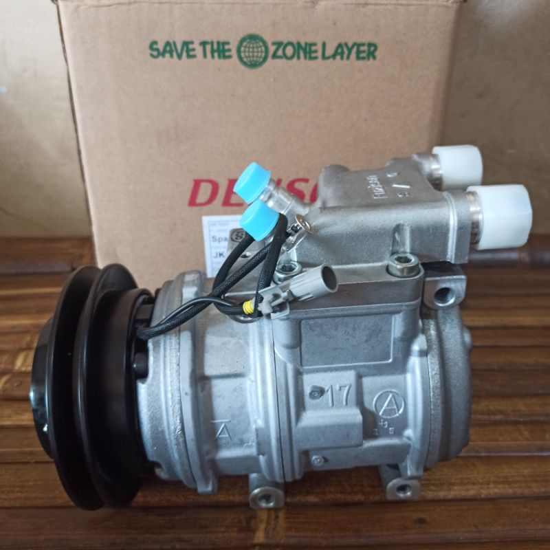 KOMPRESSOR HINO FUSO GIGA TAYO 17A DENSO DENSO ORIGINAL ASLI 24 VOLT