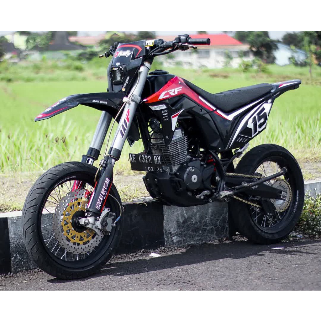 DECAL CRF 150 L SIMPLE / DECAL CRF SUPERMOTO