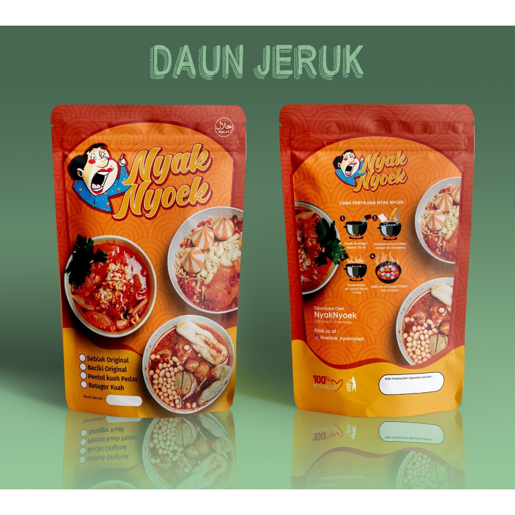 

Seblak Nyak Nyoek Daun Jeruk