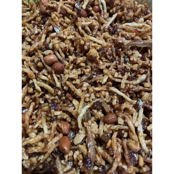 

orek tempe kentang kering