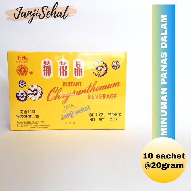 

Instant Chrysanthemum Beverage isi 10pc