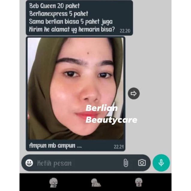 CREAM BERLIAN BEAUTYCARE EXPRESS