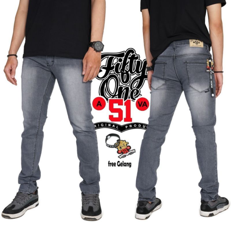 Celana Jeans Panjang Streech Distro Bandung