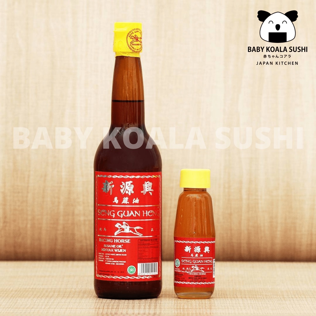 KUDA Minyak Wijen Sesame Oil  Medium 620 ml Halal │ Grade Sedang Seng Guan Heng