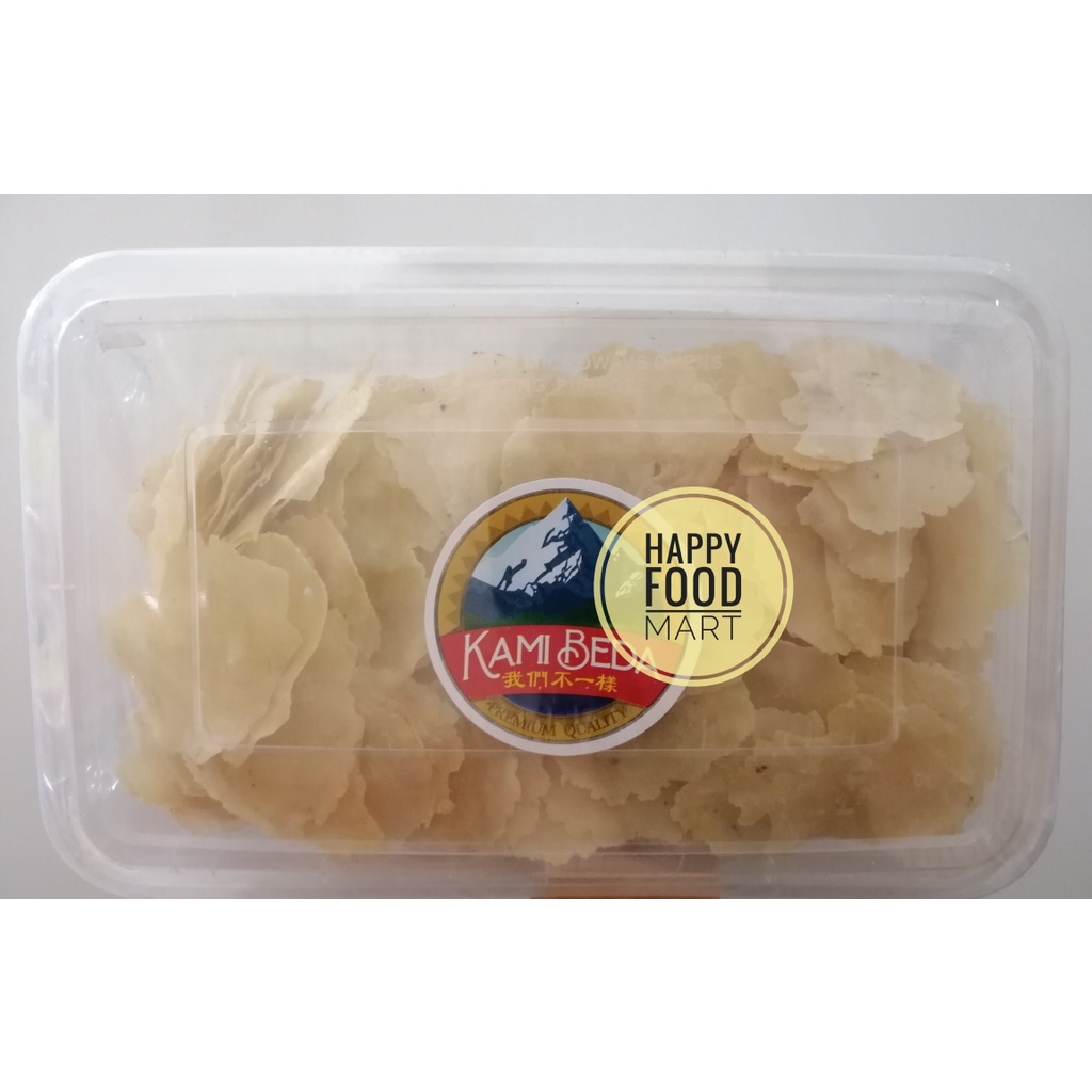 

[PROMO] KAMI BEDA EMPING MELINJO 310G/EMPING BELINJO MENTAH SUPER TIPIS ORIGINAL HALAL SIAP GORENG