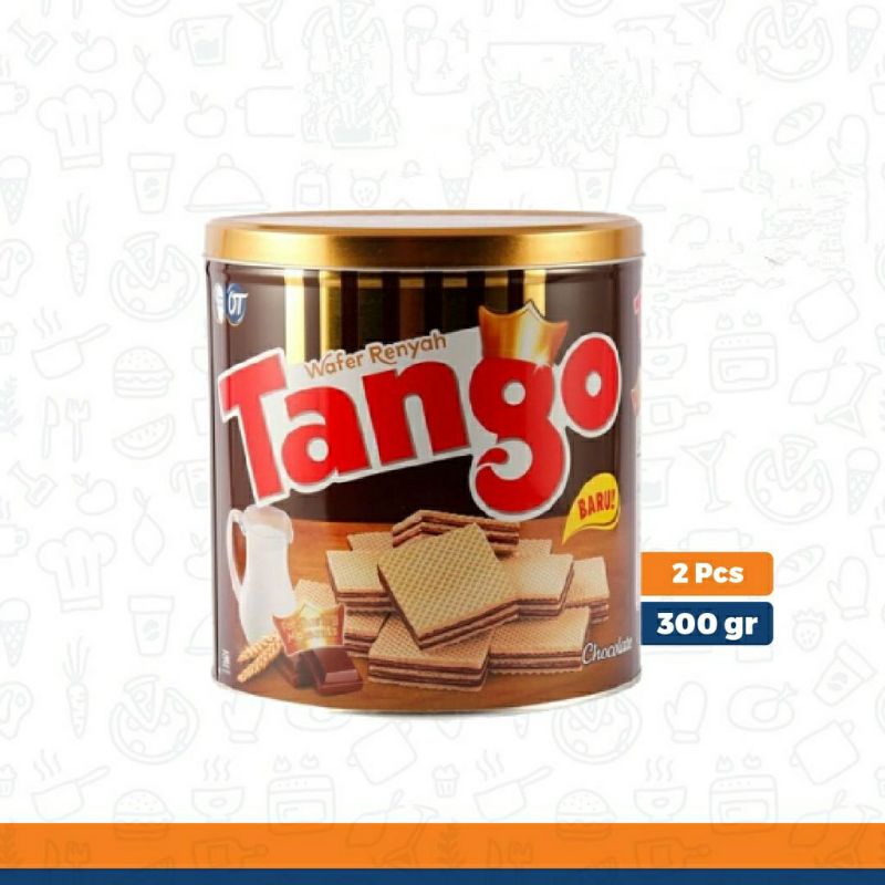 

Tanggo Wafer Cokelat 300gr x 2Kaleng