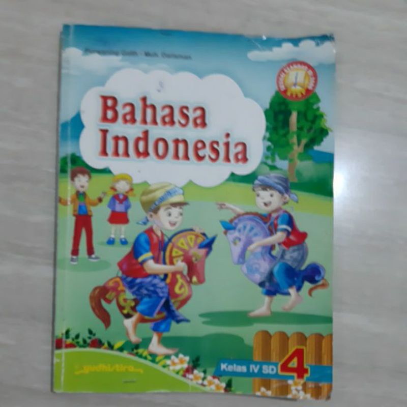 Buku Bahasa Indonesia Kelas 4 Yudhistira