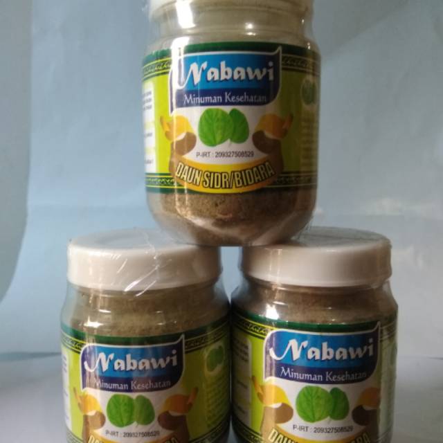 

Nabawi serbuk daun Bidara.