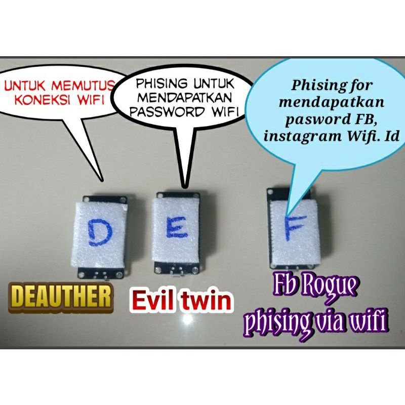PROMO evil twin plus deauther siap pakai
