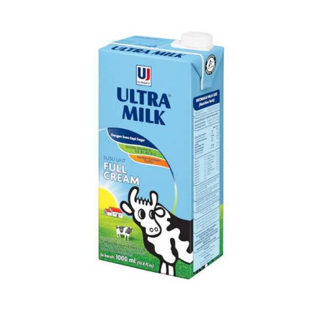 

Susu Ultra Milk Full Cream 1000 ml