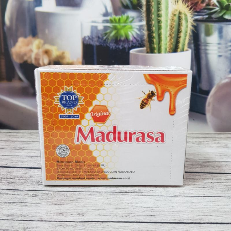 

Madurasa Madu Ori dan Jeruk Nipis per Box isi 12 Sachet