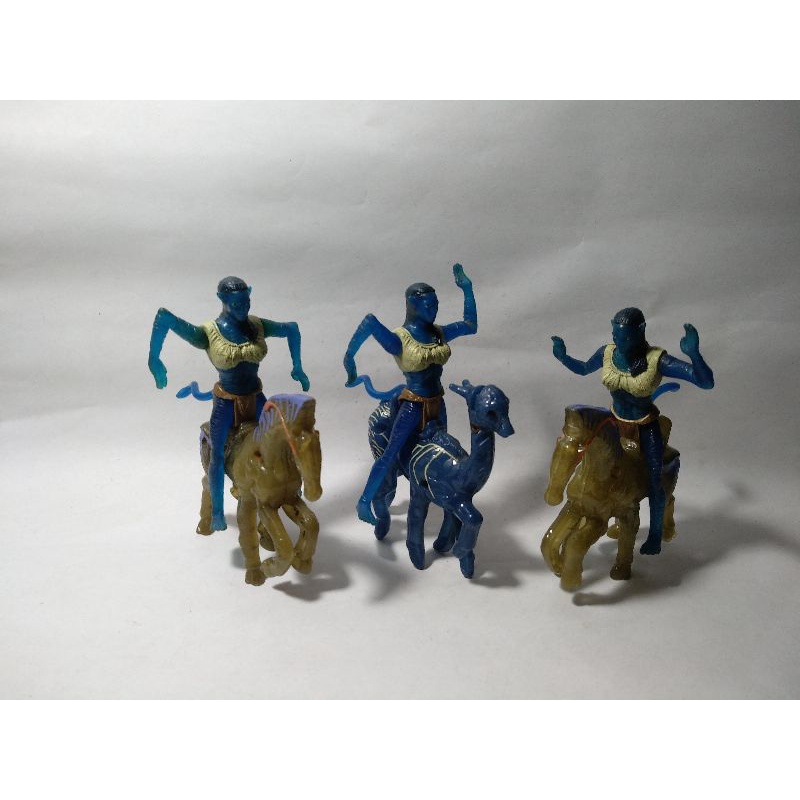 James Cameron Avatar Mainan Happy Meal Mcdonalds Mcd Alien Pandora Horse Kuda Figure Jadul Retro Ant