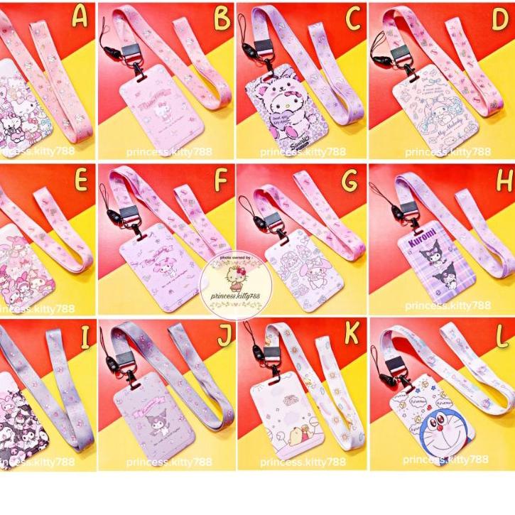 

Terlaris✺ GANTUNGAN ID CARD / NAME TAG TALI PANJANG LANYARD / ID CARD HOLDER / TEMPAT TANDA PENGENAL TALI LEHER KARAKTER HELLO KITTY MELODY CINNAMOROLL POMPURIN POCHACCO SNOOPY DORAEMON 83