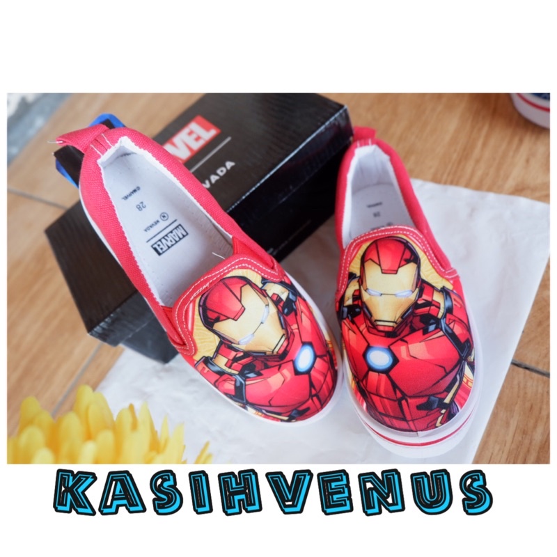 SEPATU ANAK DISNEY X NEVADA|SEPATU IRON MAN