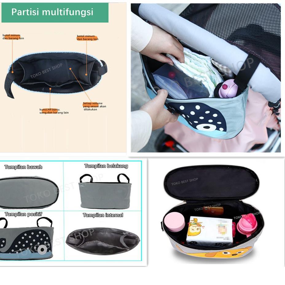 Tas gantung motor/sepeda/keranjang penyimpanan depan/tas penyimpanan/saku kain  tas ponsel depan/ 7T