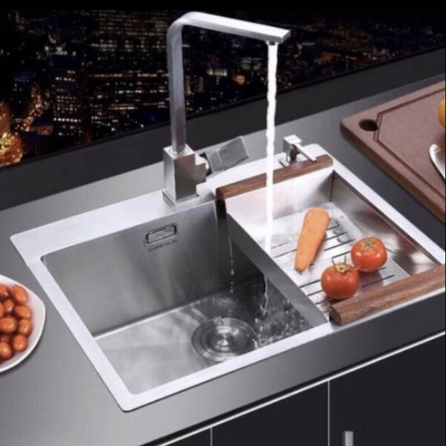 Kitchen sink GOLDEN-6045 hand onan