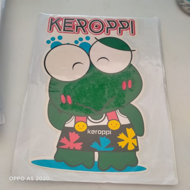 

sticker sablon jumbo keroppi