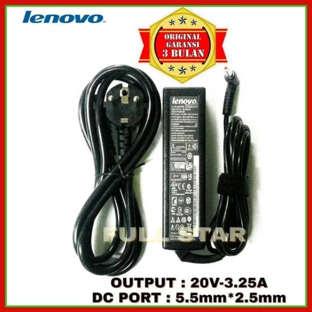 Adaptor Charger Original Laptop Lenovo Ideapad G450 G460 G470 G480 Z360 Z370 Z460 Z470 B470 20V-3.25