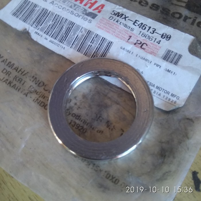 Paking Knalpot atas - Nouvo Mio Soul Fino X Ride GT 125 Asli Yamaha 5MX-E4613-00