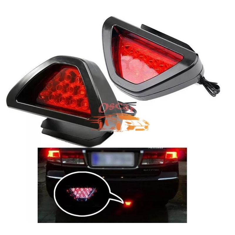 Lampu Stop Mobil Model F1 / Lampu Rem / Lampu Stop brake lamp Segitiga